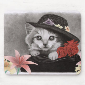 Tapis De Souris Flower kitty