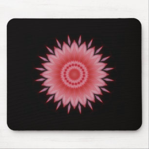 Tapis De Souris Flower Mandala in Pink