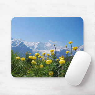 Tapis De Souris Flowers (homonymie)   Eiger Monch Swiss Alps