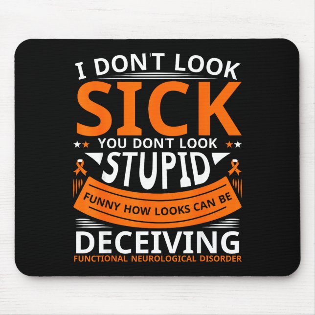 Tapis De Souris Fnd Functional Neurological Disorder Apparel I Don (Devant)