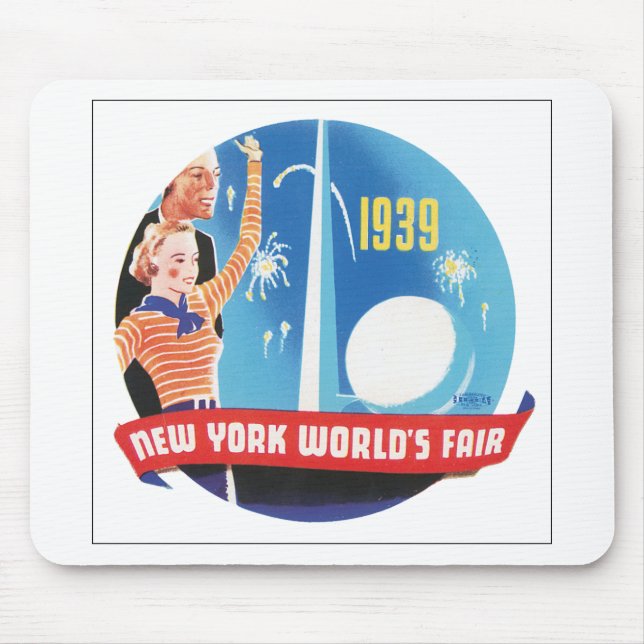 Tapis De Souris Foire mondiale de New York 1939 (Devant)