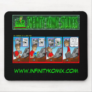 Tapis De Souris Folie I obtenu Nuthin, logo de magasin d'Infnity
