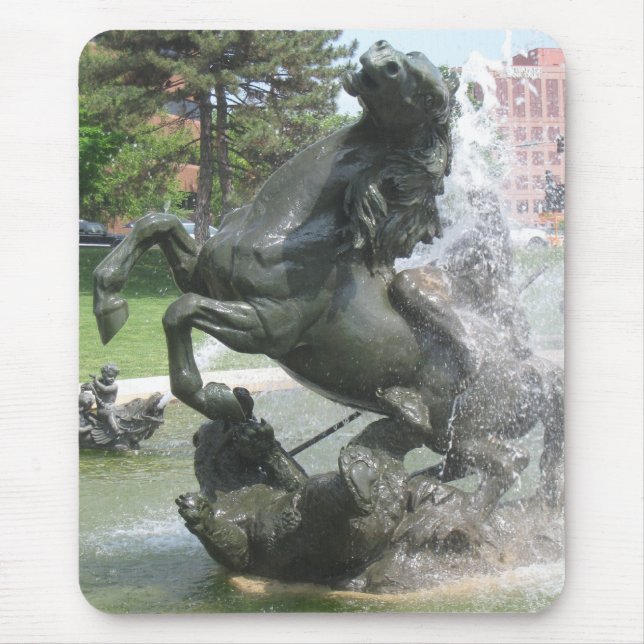 Tapis De Souris Fontaine de Kansas City (Devant)