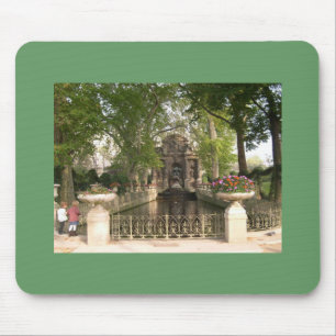 Tapis De Souris Fontaine de Paris - de Medici, jardins du