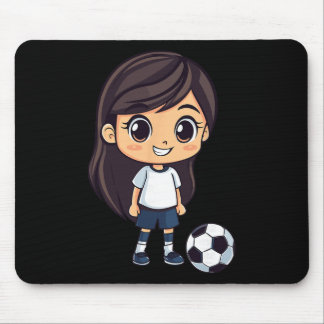 Tapis De Souris Football Féminin