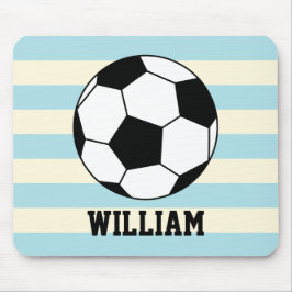 Tapis De Souris Football Football Sports Joueur Nom personnalisé