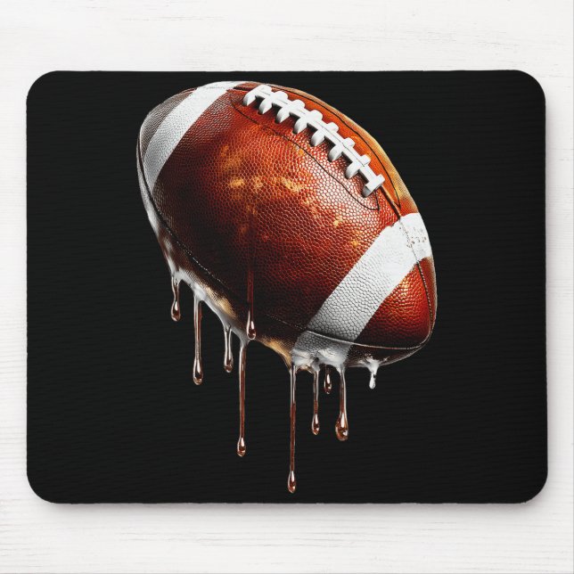Tapis De Souris Football Game Day Drip Graphic  (Devant)