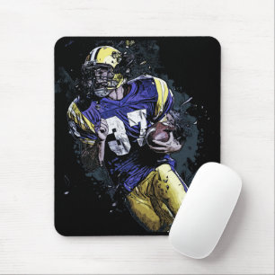 Tapis De Souris Footballeur américain en bande dessinée
