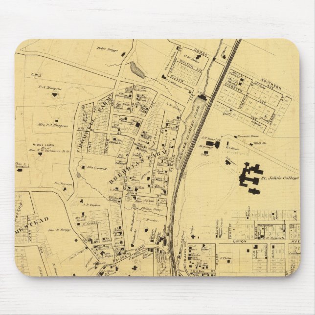 Tapis De Souris Fordham (Devant)