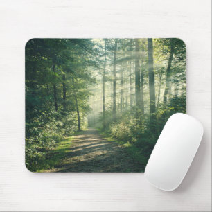 Tapis De Souris Forêt Chemin forestier Hambourg Allemagne