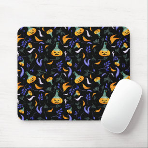 Tapis De Souris Forêt d'Halloween Mousepad