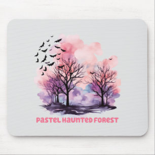 Tapis De Souris Forêt hôtelière Pastel