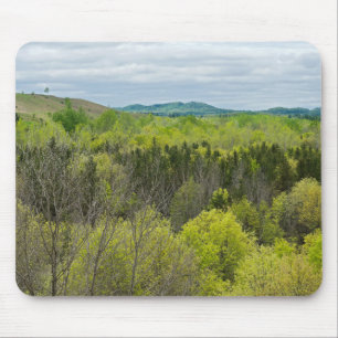 Tapis De Souris Forêts et collines de Black River Falls Wisconsin