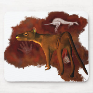 Tapis De Souris Forever éteint - Thylacine ou tigre tasmanien