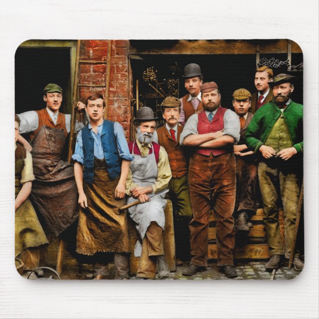 Tapis De Souris Forgeron - Les Quincaillers de Maidenhead 1900 (Devant)