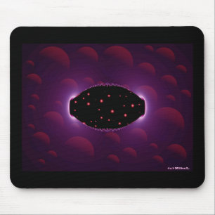 Tapis De Souris Forme rougeoyante d'imaginaire