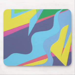 Tapis de souris Formes Abstraites Colorées