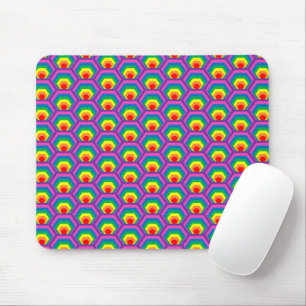 Tapis De Souris Formes colorées Abstraites