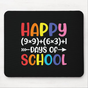 Tapis De Souris Formule 100 Jours De L'École Fun Math Enseignant 1