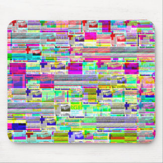 tapis de souris fou de conception