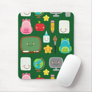 Tapis De Souris Fournitures de classe Kawaii de rentrée scolaire m