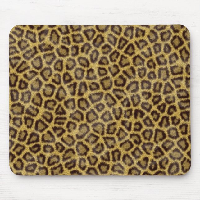 Tapis De Souris Fourrure de léopard (Devant)