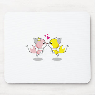 Tapis De Souris Fox Love