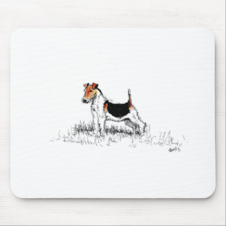 Tapis De Souris Fox Terrier fier