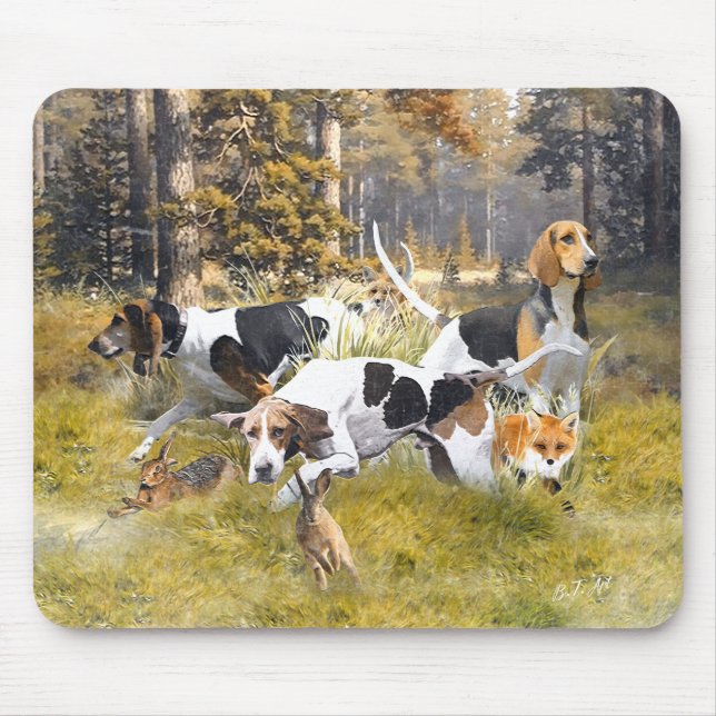 Tapis De Souris Foxhound (Devant)