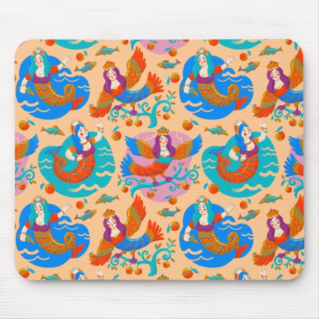 Tapis De Souris Foyers et sirènes (Devant)