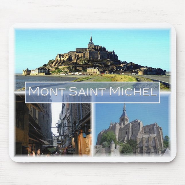 Tapis De Souris FR France - Normandie - Mont Saint Michel - (Devant)