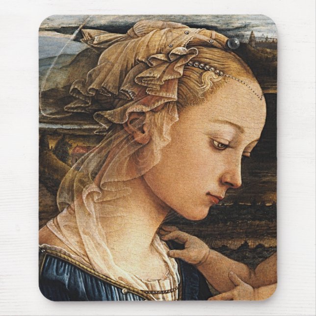 Tapis De Souris Fra Filippo Lippi, Madonna (Devant)
