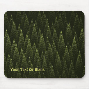 Tapis De Souris Fractal Conifer Forest