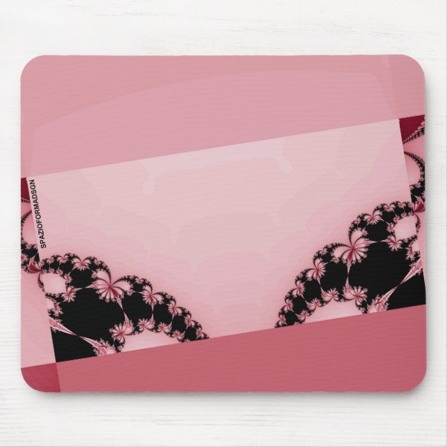 Tapis De Souris Fractal Garden creamy (Devant)