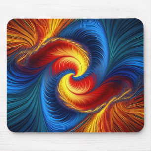 Tapis De Souris Fractale de Mandelbrot Feather And Claw