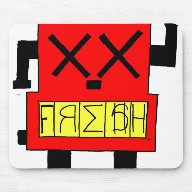 Tapis de souris frais (Devant)