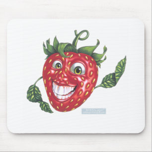 Tapis De Souris fraise
