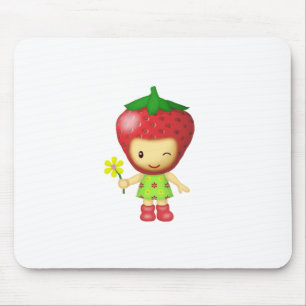 Tapis de souris - fraise