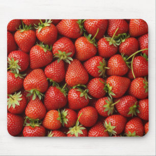 Tapis De Souris Fraise de jardin fraîche