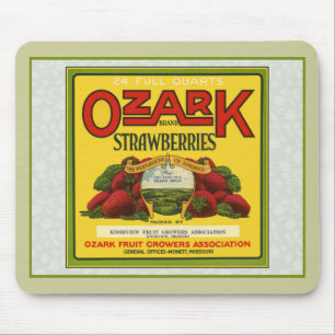 Tapis De Souris Fraises d'Ozark