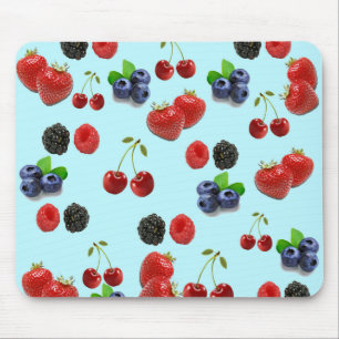 Tapis De Souris Framboise framboise mûre mûre mousepée fraise