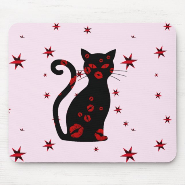 Tapis De Souris Français : Carte de souris Bonne Soiree (Devant)