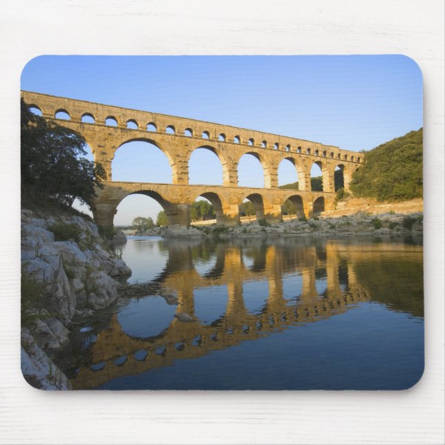 Tapis De Souris France, Avignon. L'aqueduc romain du Pont du Gard (Devant)