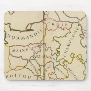 Tapis De Souris France, provinces et frontières