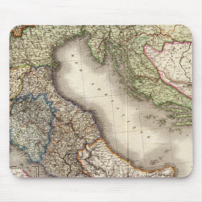 Tapis De Souris France Sud-Est (Devant)