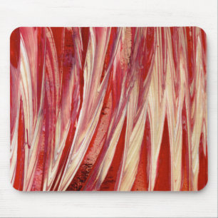 Tapis De Souris Frange de plume Fuchsia