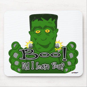 Tapis De Souris Frankie Boo! Est-ce que je vous ai fait peur?