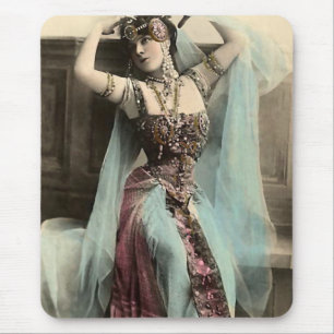 Tapis De Souris Frappe d'une pose égyptienne