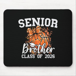 Tapis De Souris Frère aîné Cl de la promotion 2026 de basket-ball 