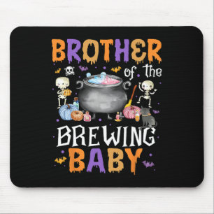 Tapis De Souris Frère De La Brasserie Par Halloween Hommes Femmes 